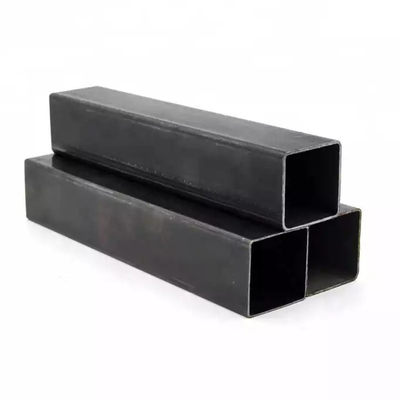 Tubería de acero negra del tubo del cuadrado del hierro del negro de la longitud de las tuberías de acero 40x40m m los 6m para la construcción