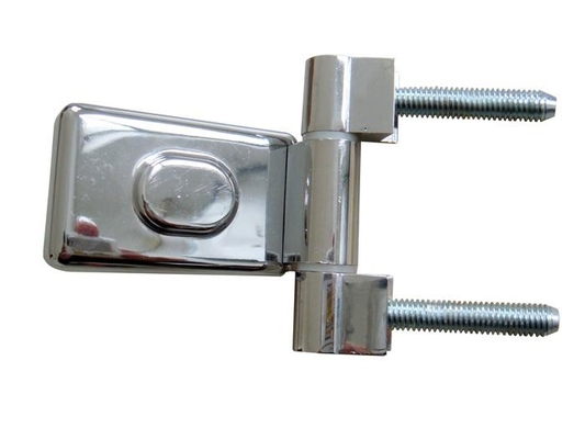 acabado cromado de aluminio grueso de las bisagras de puerta de 6-8m m para la puerta de cristal de la anchura de 1000m m